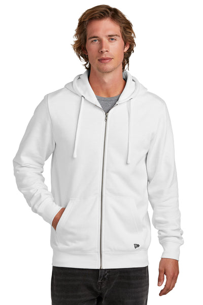 Custom New Era Comeback Fleece Full-Zip Hoodie NEA551