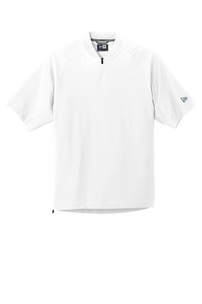 Custom New Era  Cage Short Sleeve 1/4-Zip Jacket. NEA600