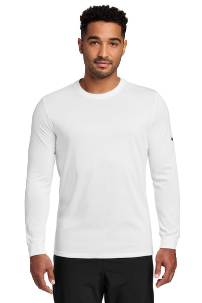 Custom Personalized Nike Dri-FIT Cotton/Poly Long Sleeve Tee. NKBQ5230