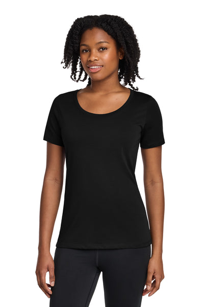 Custom Personalized Nike Women's Dri-FIT Cotton/Poly Scoop Neck Tee. NKBQ5234