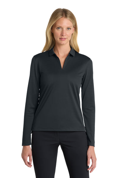Custom Personalized Nike Women's Dri-FIT Micro Pique 2.0 Long Sleeve Polo NKDC2105