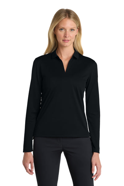 Custom Personalized Nike Women's Dri-FIT Micro Pique 2.0 Long Sleeve Polo NKDC2105