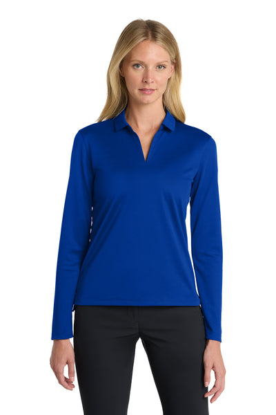 Custom Personalized Nike Women's Dri-FIT Micro Pique 2.0 Long Sleeve Polo NKDC2105