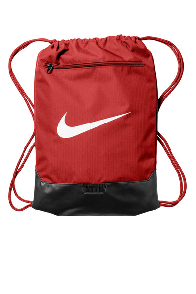 Custom Personalized Nike Brasilia Drawstring Pack NKDM3978