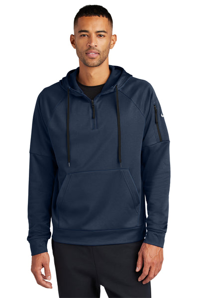 Custom Personalized Nike Therma-FIT Pocket 1/4-Zip Fleece Hoodie NKFD9742