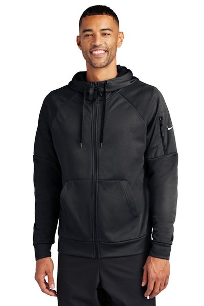 Custom Personalized Nike Therma-FIT Pocket Full-Zip Fleece Hoodie NKFD9859
