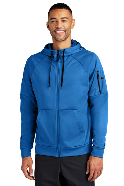 Custom Personalized Nike Therma-FIT Pocket Full-Zip Fleece Hoodie NKFD9859