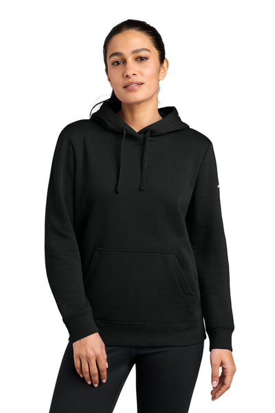 Custom Personalized Nike Women's Club Fleece Sleeve Swoosh Pullover Hoodie NKFD9889