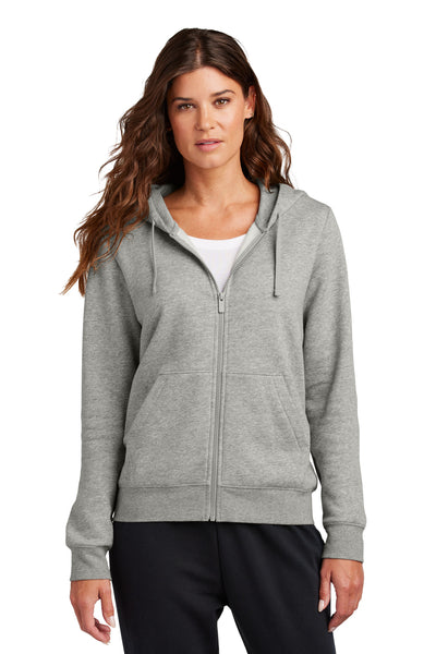 Custom Personalized Nike Women's Club Fleece Sleeve Swoosh Full-Zip Hoodie NKFD9890