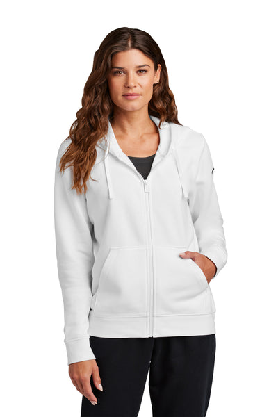 Custom Personalized Nike Women's Club Fleece Sleeve Swoosh Full-Zip Hoodie NKFD9890