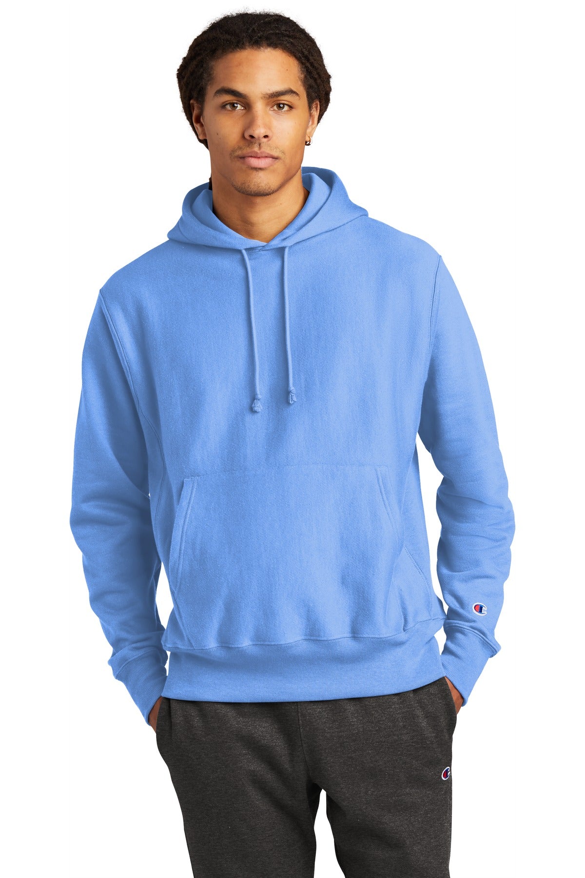 Custom Champion   Reverse Weave   Hooded Sweatshirt S101