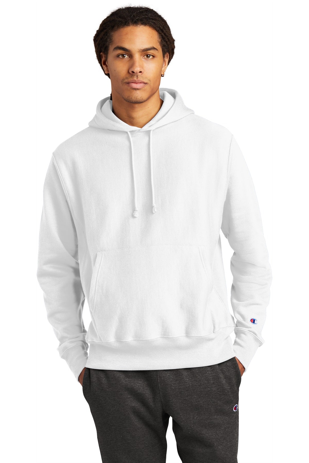 Custom Champion   Reverse Weave   Hooded Sweatshirt S101