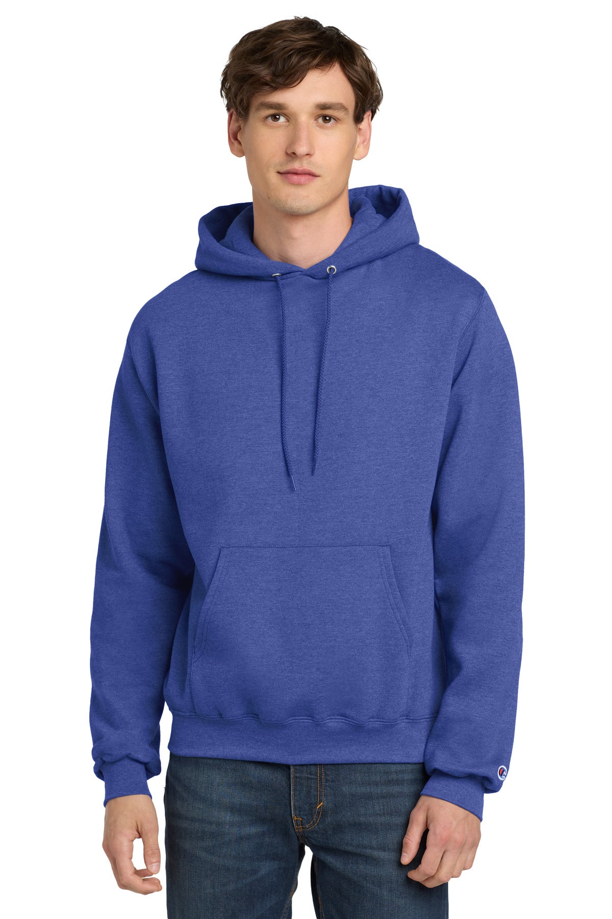 Custom Champion  Powerblend Pullover Hoodie. S700