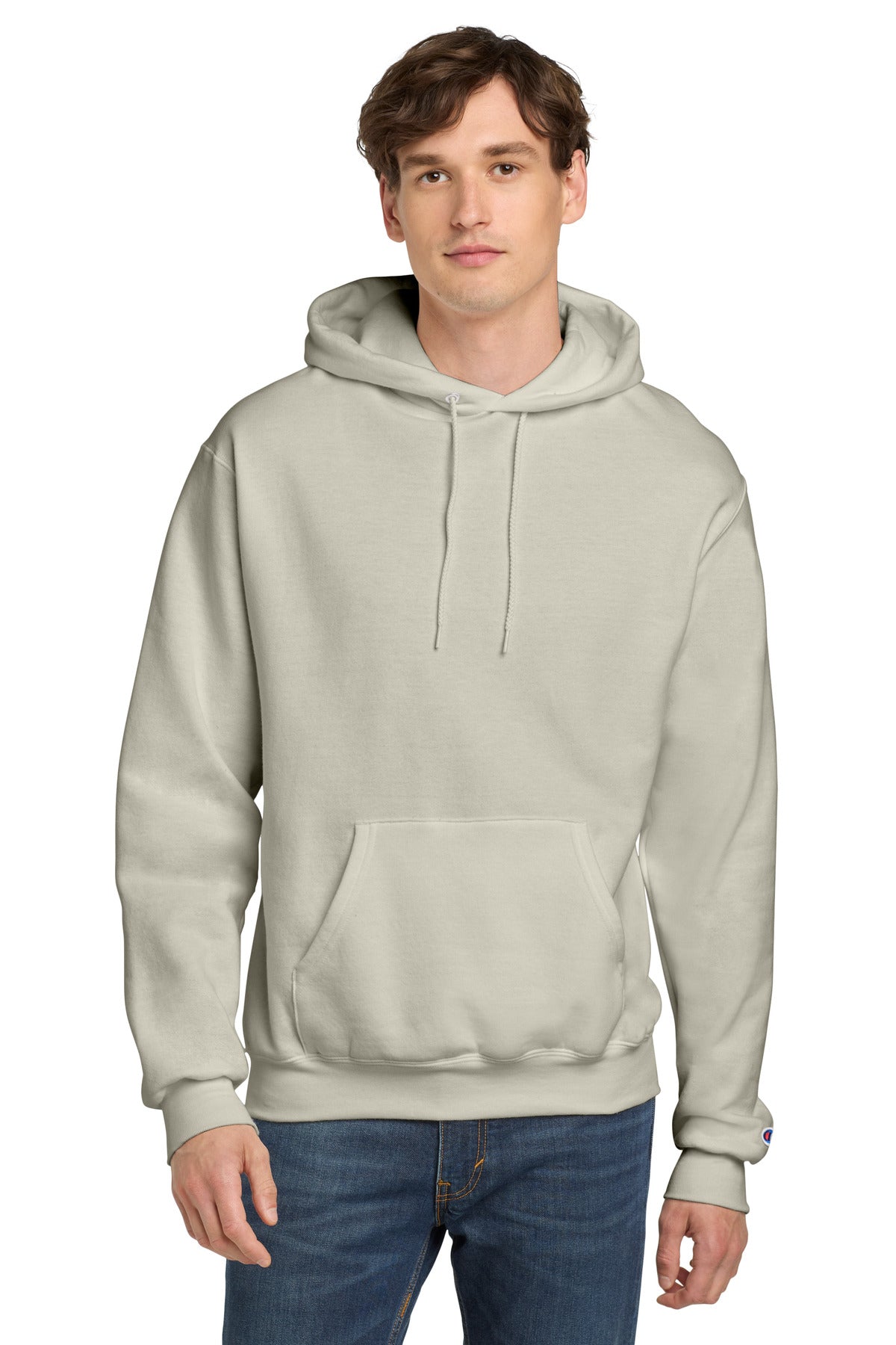 Custom Champion  Powerblend Pullover Hoodie. S700