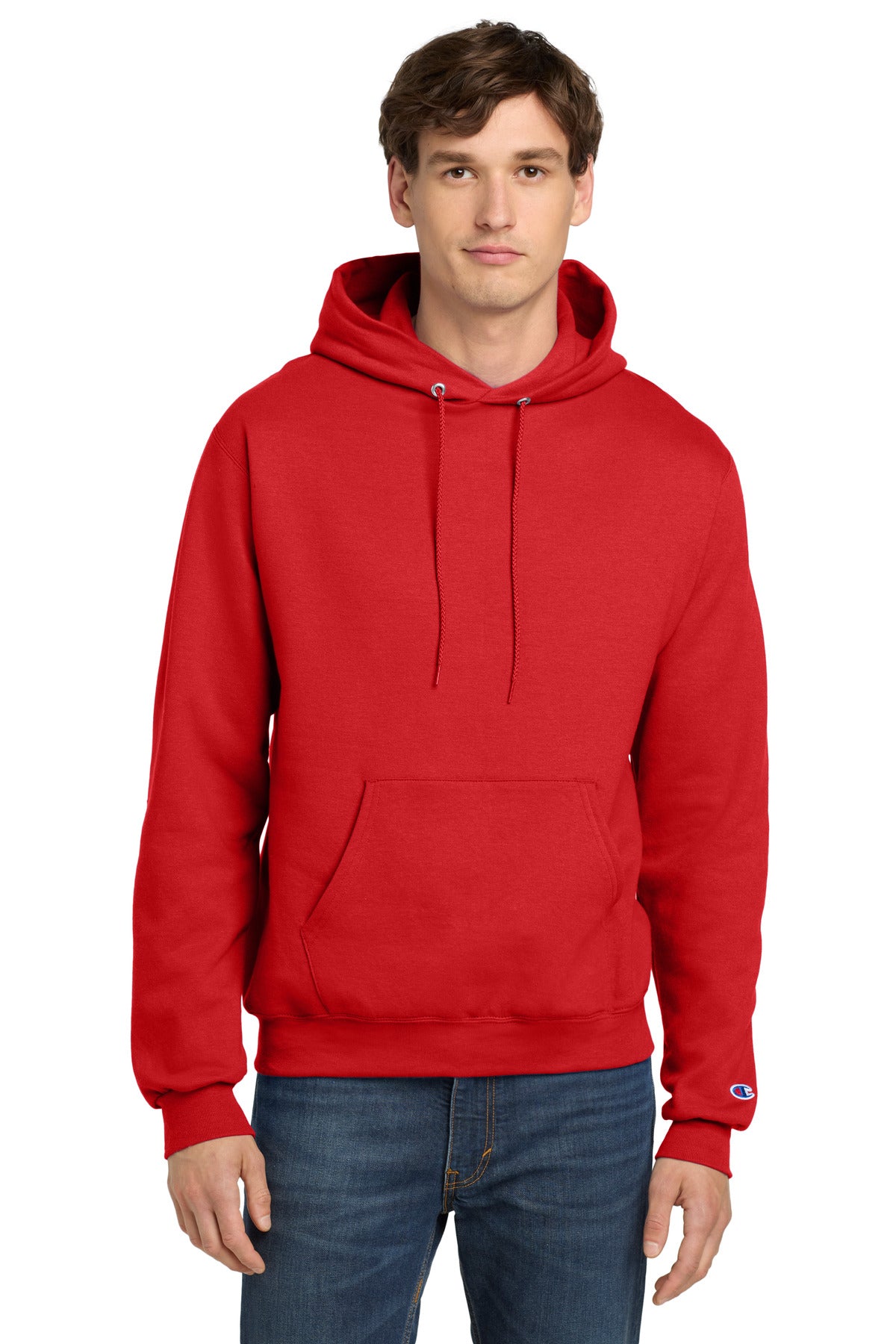 Custom Champion  Powerblend Pullover Hoodie. S700