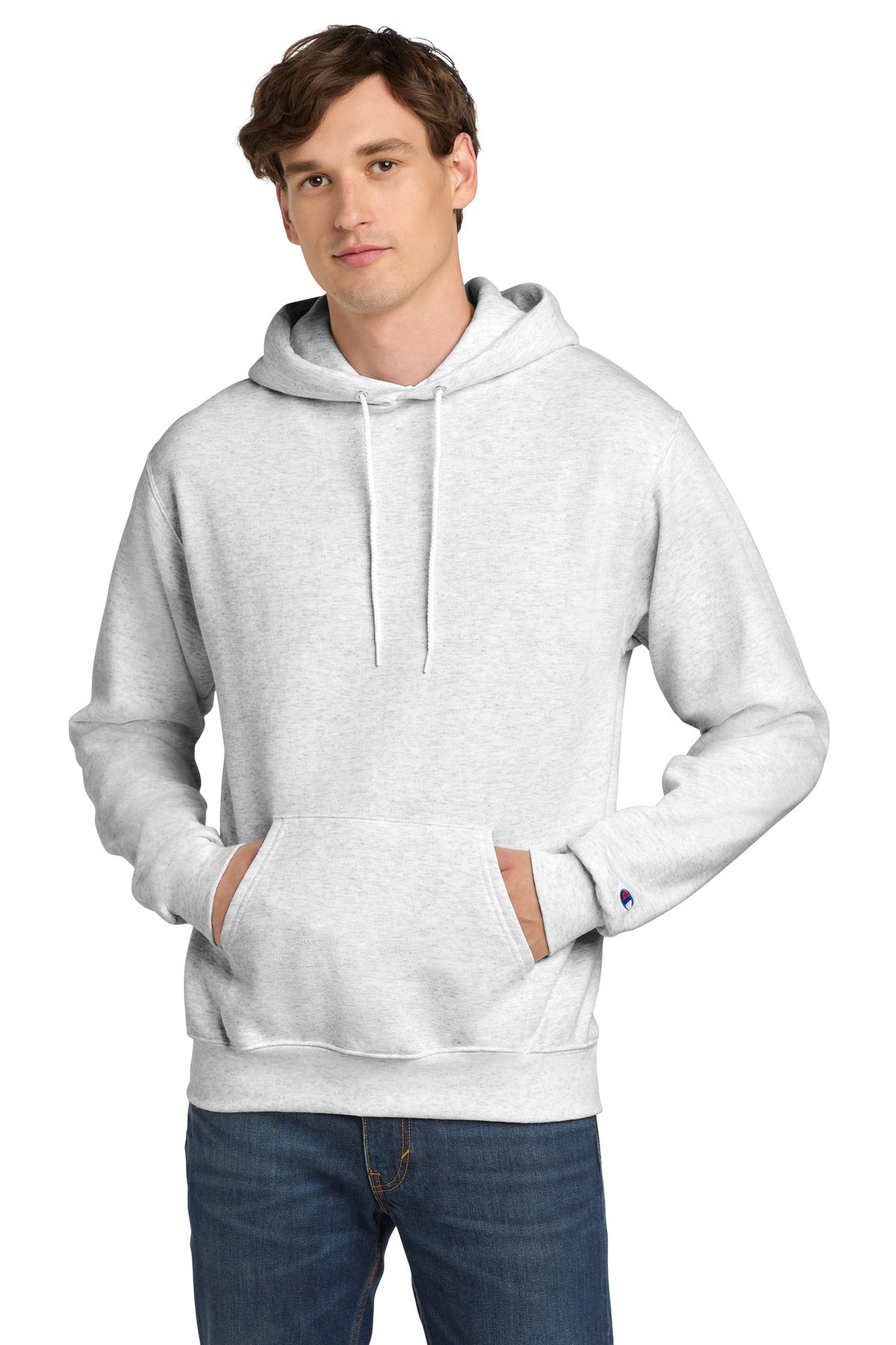 Custom Champion  Powerblend Pullover Hoodie. S700