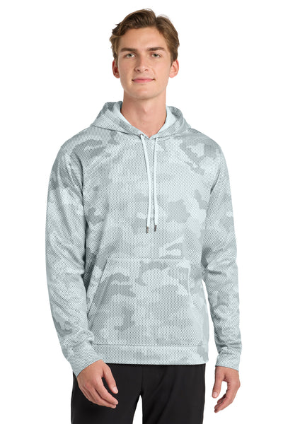Custom Personalized Sport-Tek ®  Sport-Wick ®  CamoHex Fleece Hooded Pullover. ST240