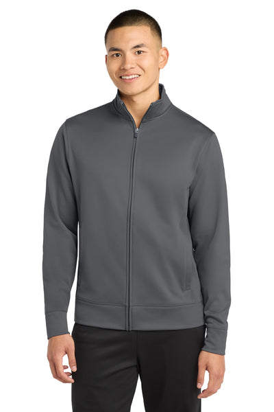 Custom Personalized Sport-Tek ®  Sport-Wick ®  Fleece Full-Zip Jacket.  ST241