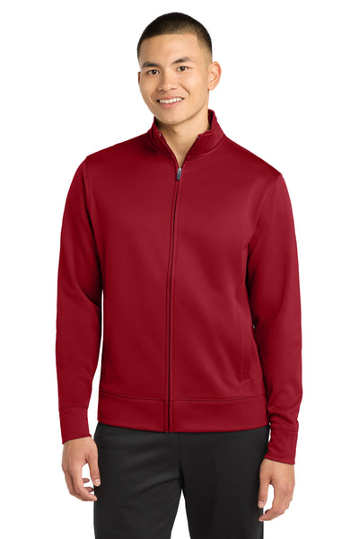 Custom Personalized Sport-Tek ®  Sport-Wick ®  Fleece Full-Zip Jacket.  ST241