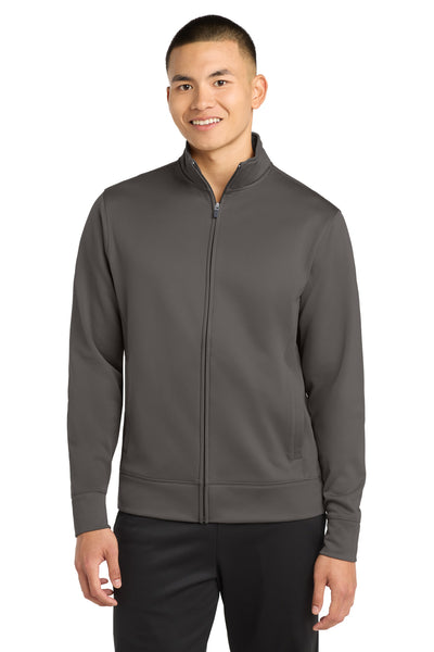 Custom Personalized Sport-Tek ®  Sport-Wick ®  Fleece Full-Zip Jacket.  ST241