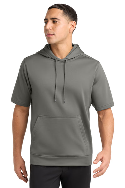 Custom Personalized Sport-Tek  ®  Sport-Wick  ®  Fleece Short Sleeve Hooded Pullover. ST251