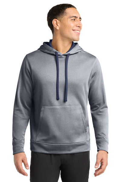 Custom Personalized Sport-Tek  ®  PosiCharge  ®  Sport-Wick  ®  Heather Fleece Hooded Pullover. ST264