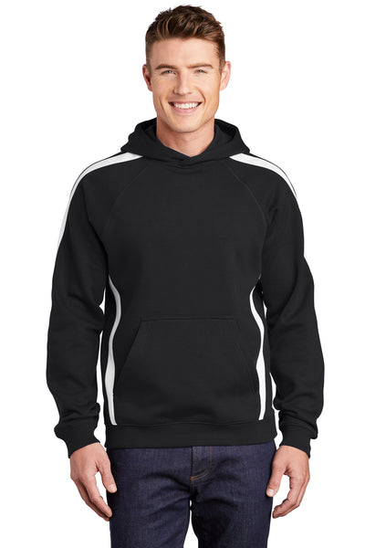 Custom Personalized Sport-Tek ®  Sleeve Stripe Pullover Hooded Sweatshirt. ST265