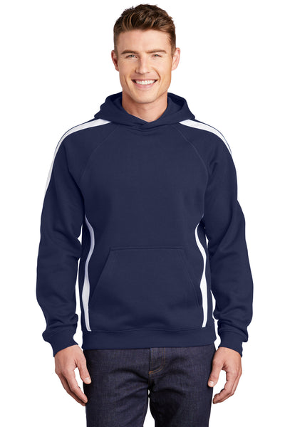 Custom Personalized Sport-Tek ®  Sleeve Stripe Pullover Hooded Sweatshirt. ST265