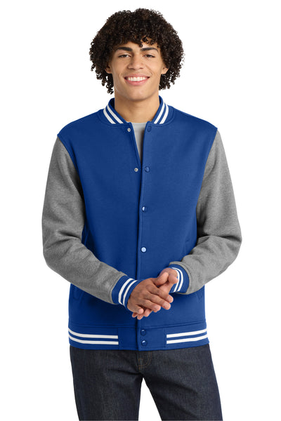 Custom Personalized Sport-Tek ®  Fleece Letterman Jacket. ST270