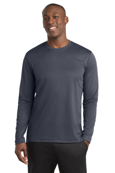 Custom Personalized Sport-Tek ®  PosiCharge ®  RacerMesh ®  Long Sleeve Tee. ST340LS