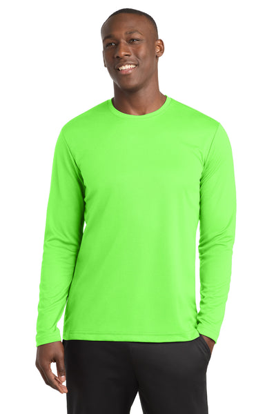 Custom Personalized Sport-Tek ®  PosiCharge ®  RacerMesh ®  Long Sleeve Tee. ST340LS