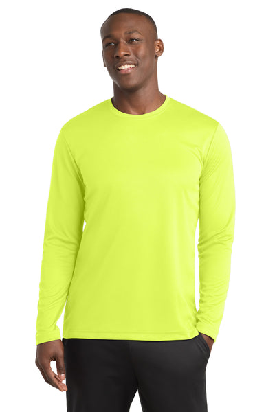 Custom Personalized Sport-Tek ®  PosiCharge ®  RacerMesh ®  Long Sleeve Tee. ST340LS
