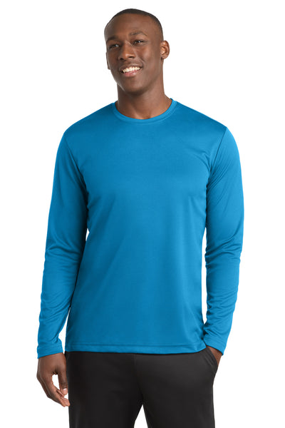 Custom Personalized Sport-Tek ®  PosiCharge ®  RacerMesh ®  Long Sleeve Tee. ST340LS