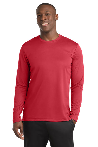 Custom Personalized Sport-Tek ®  PosiCharge ®  RacerMesh ®  Long Sleeve Tee. ST340LS