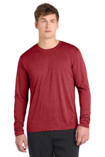 Custom Personalized Sport-Tek ®  Long Sleeve Heather Contender   Tee. ST360LS