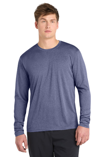 Custom Personalized Sport-Tek ®  Long Sleeve Heather Contender   Tee. ST360LS