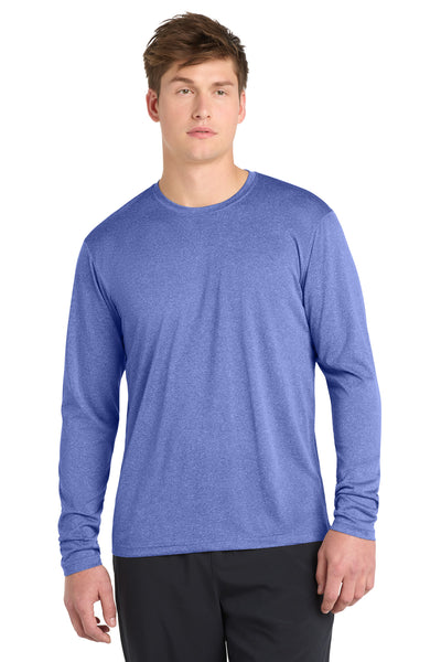 Custom Personalized Sport-Tek ®  Long Sleeve Heather Contender   Tee. ST360LS