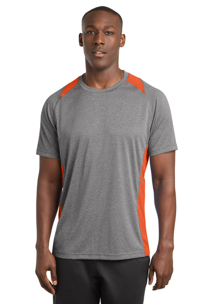 Custom Personalized Sport-Tek ®  Heather Colorblock Contender   Tee. ST361