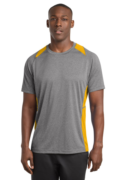 Custom Personalized Sport-Tek ®  Heather Colorblock Contender   Tee. ST361