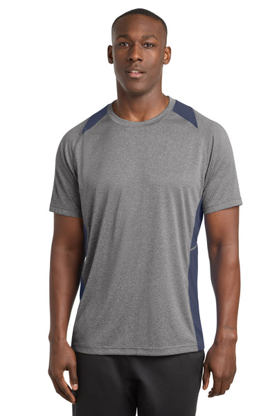 Custom Personalized Sport-Tek ®  Heather Colorblock Contender   Tee. ST361