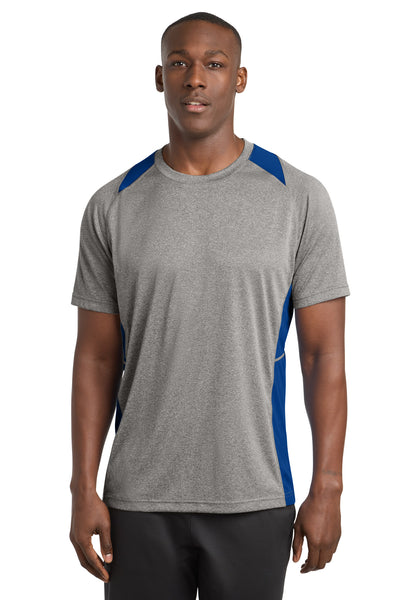 Custom Personalized Sport-Tek ®  Heather Colorblock Contender   Tee. ST361