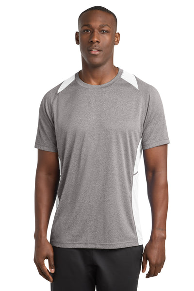 Custom Personalized Sport-Tek ®  Heather Colorblock Contender   Tee. ST361