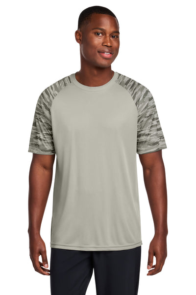 Custom Personalized Sport-Tek ®  Drift Camo Colorblock Tee ST376