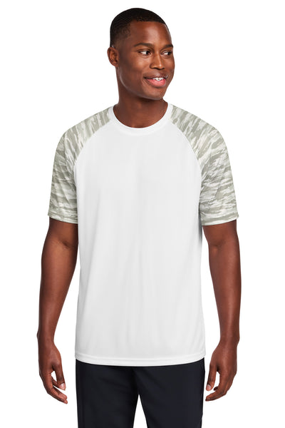 Custom Personalized Sport-Tek ®  Drift Camo Colorblock Tee ST376