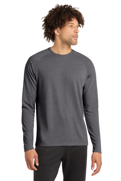 Custom Personalized Sport-Tek  ®  PosiCharge  ®  Long Sleeve Tri-Blend Wicking Raglan Tee ST400LS