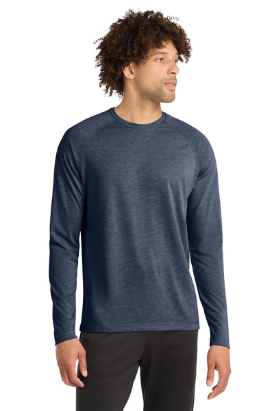 Custom Personalized Sport-Tek  ®  PosiCharge  ®  Long Sleeve Tri-Blend Wicking Raglan Tee ST400LS