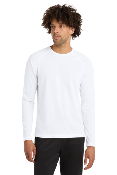 Custom Personalized Sport-Tek  ®  PosiCharge  ®  Long Sleeve Tri-Blend Wicking Raglan Tee ST400LS