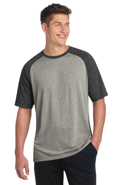 Custom Personalized Sport-Tek  ®  PosiCharge  ®  Tri-Blend Wicking Raglan Tee. ST400