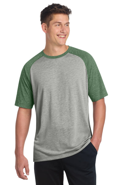 Custom Personalized Sport-Tek  ®  PosiCharge  ®  Tri-Blend Wicking Raglan Tee. ST400