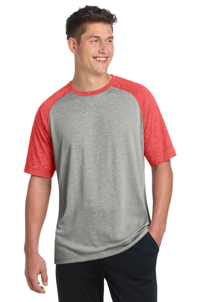 Custom Personalized Sport-Tek  ®  PosiCharge  ®  Tri-Blend Wicking Raglan Tee. ST400